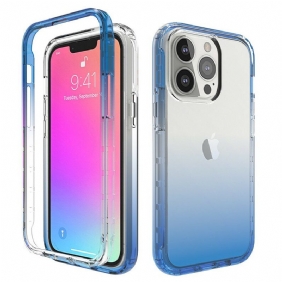 Hoesje voor iPhone 13 Pro Overgangskleur