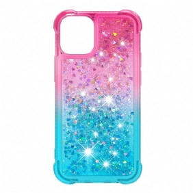 Hoesje voor iPhone 13 Pro Pailletten Kleuren