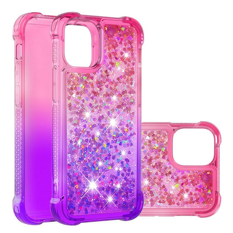 Hoesje voor iPhone 13 Pro Pailletten Kleuren