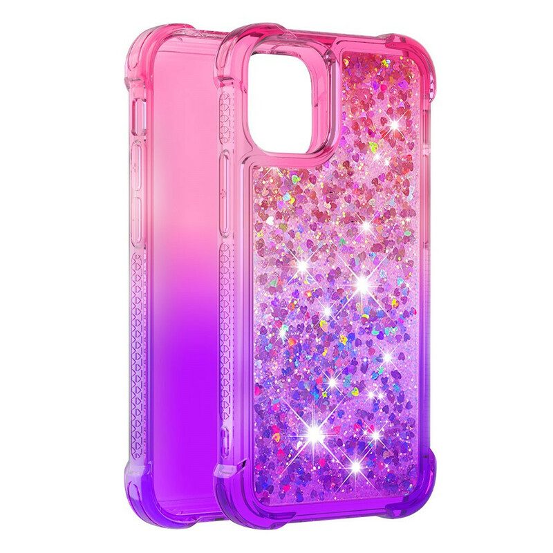 Hoesje voor iPhone 13 Pro Pailletten Kleuren