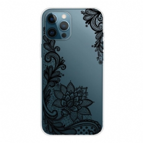 Hoesje voor iPhone 13 Pro Prachtig Kant