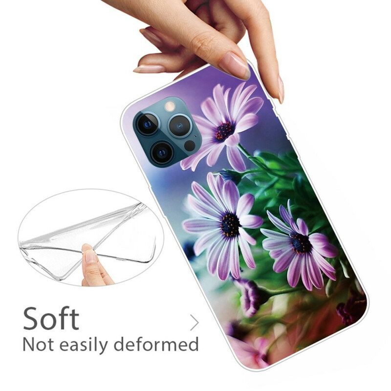 Hoesje voor iPhone 13 Pro Realistische Bloemen