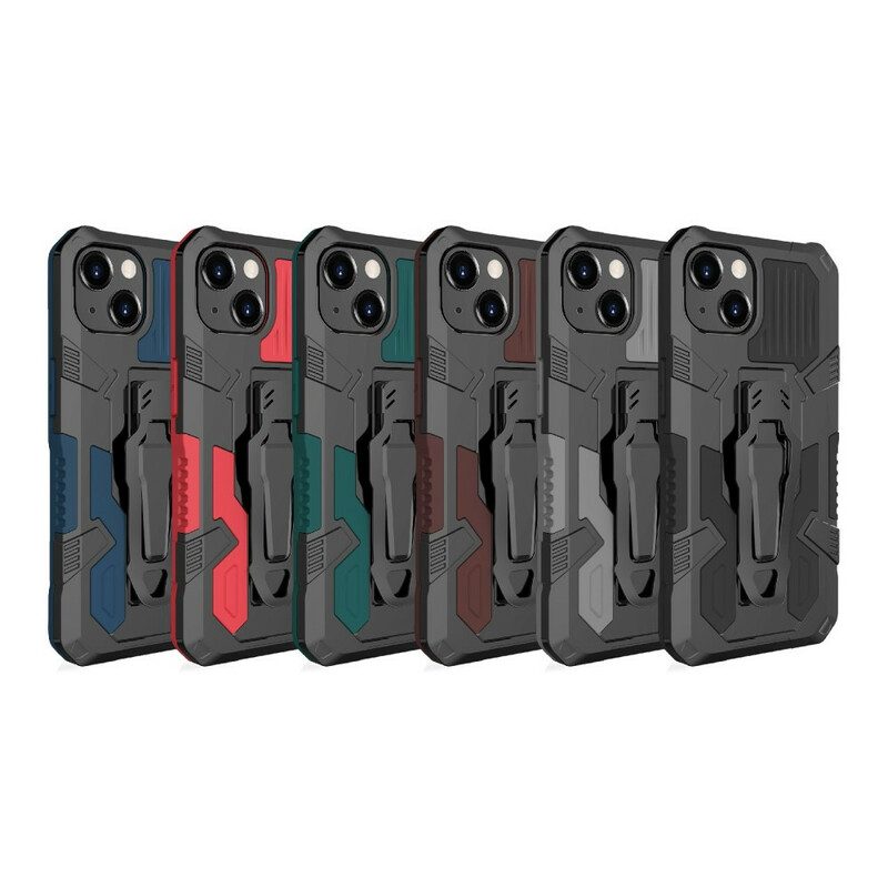 Hoesje voor iPhone 13 Pro Robot Met Riemclip