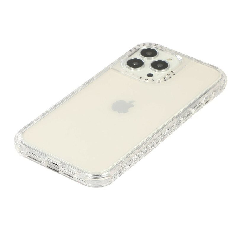 Hoesje voor iPhone 13 Pro Transparant Getint