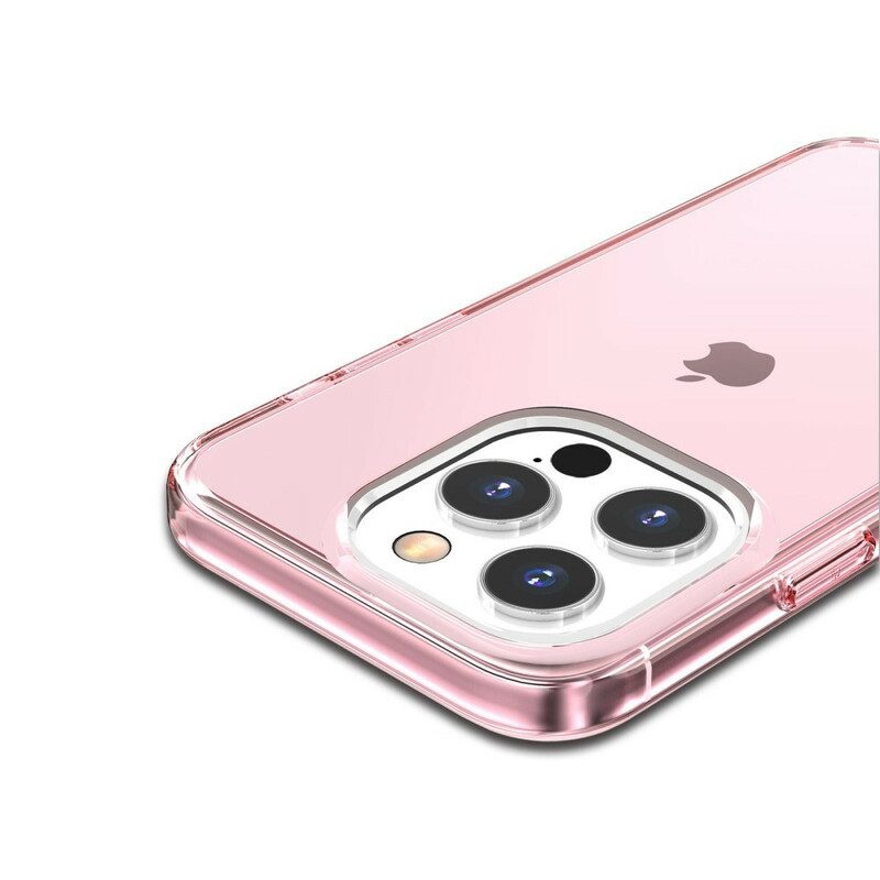 Hoesje voor iPhone 13 Pro Transparant Getint