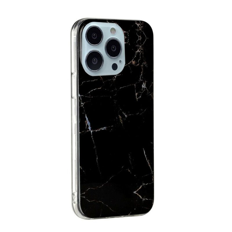 Hoesje voor iPhone 13 Pro Vereenvoudigd Marmer