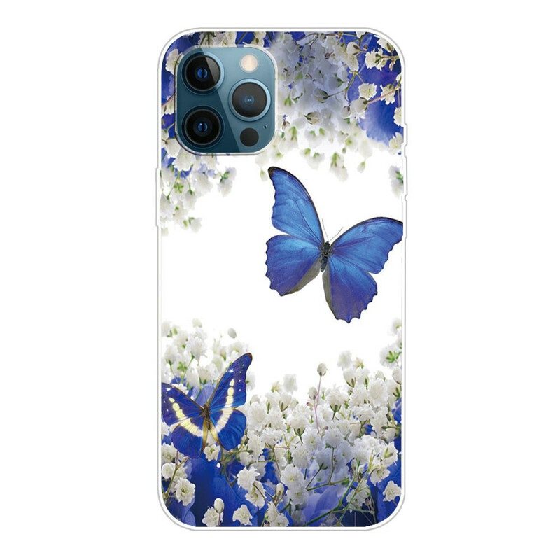 Hoesje voor iPhone 13 Pro Vlinders