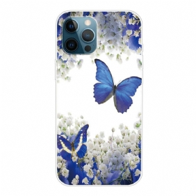 Hoesje voor iPhone 13 Pro Vlinders