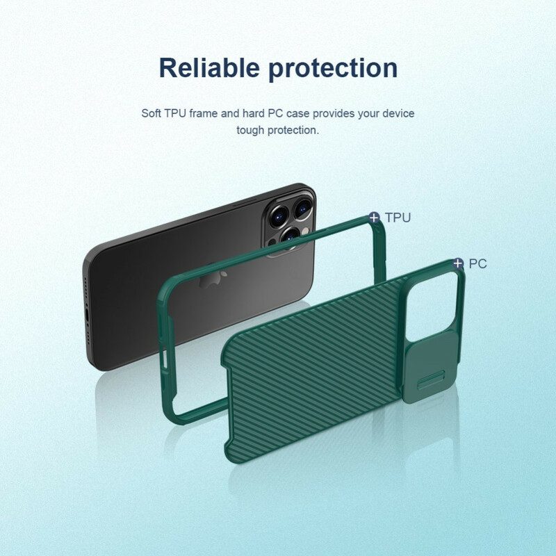 Telefoonhoesje voor iPhone 13 Pro Camshield Nillkin