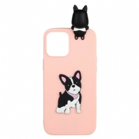 Telefoonhoesje voor iPhone 13 Pro Flavian De Hond 3d