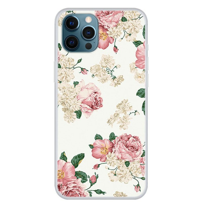 Telefoonhoesje voor iPhone 13 Pro Vrijheid Bloemen