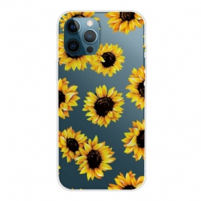 Telefoonhoesje voor iPhone 13 Pro Zonnebloemen