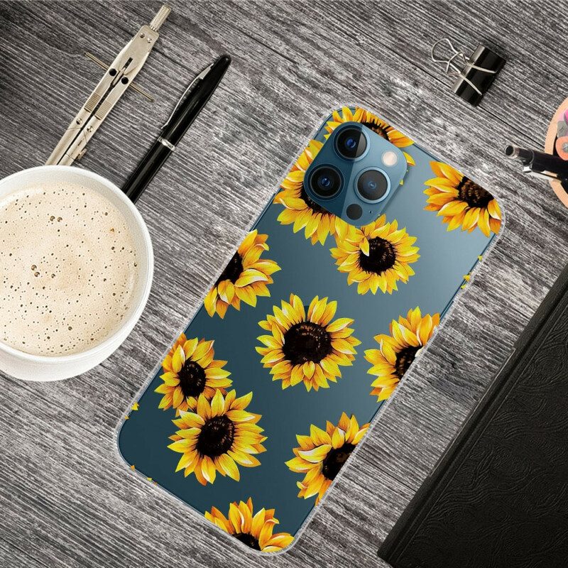 Telefoonhoesje voor iPhone 13 Pro Zonnebloemen