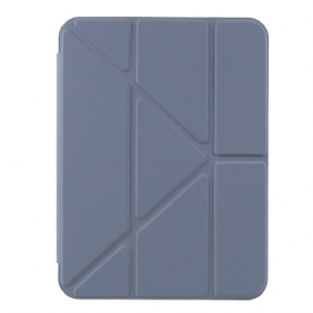 Bescherming Hoesje voor iPad Mini 6 (2021) Origami Lederen Stijl