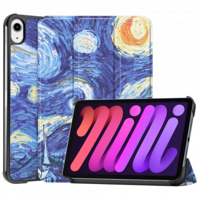 Bescherming Hoesje voor iPad Mini 6 (2021) Verbeterde Van Gogh