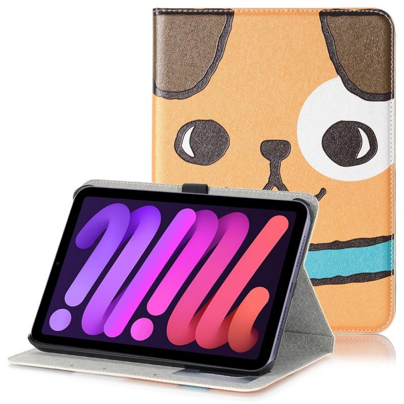 Case voor iPad Mini 6 (2021) Tekenfilm Hond