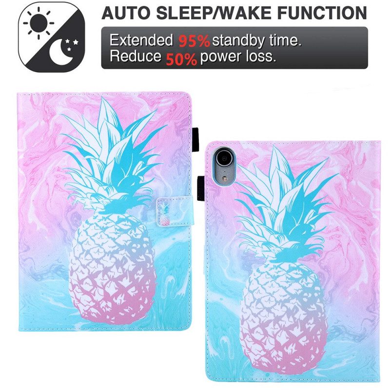 Flip Case voor iPad Mini 6 (2021) Ananas Ontwerp