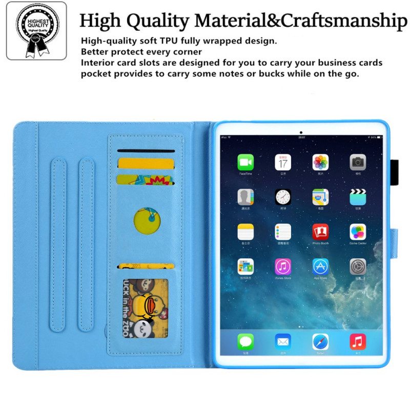 Flip Case voor iPad Mini 6 (2021) Ananas Ontwerp