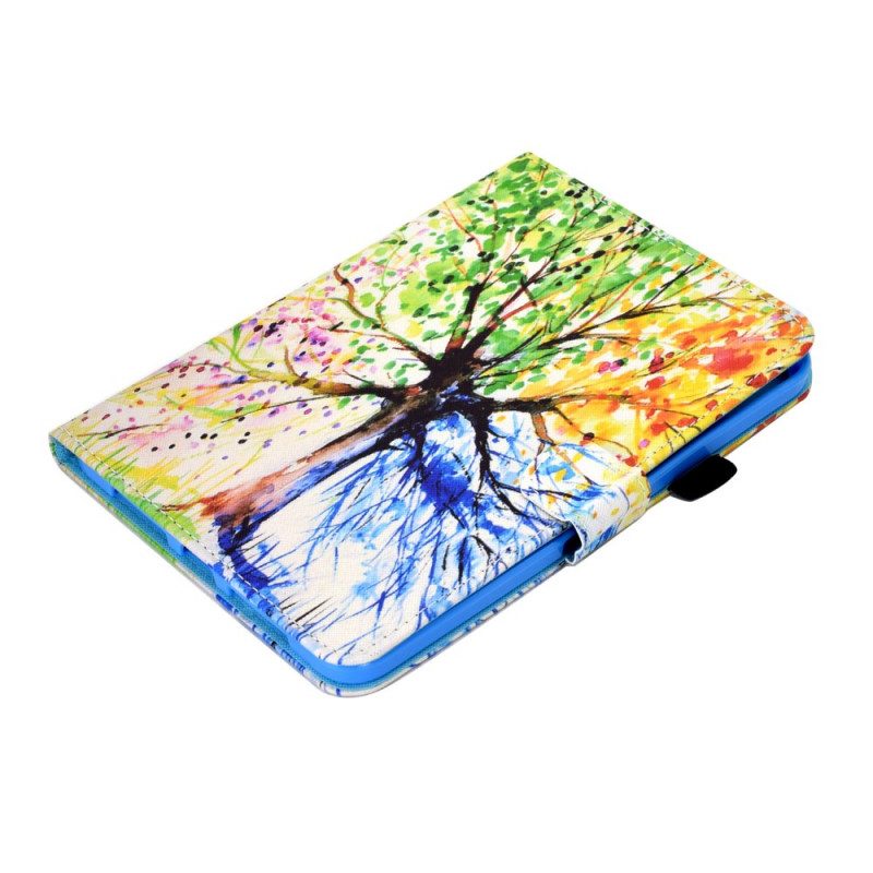 Flip Case voor iPad Mini 6 (2021) Aquarel Boom