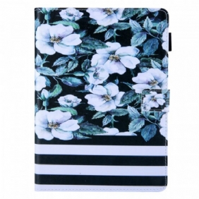 Flip Case voor iPad Mini 6 (2021) Bloem Ontwerp