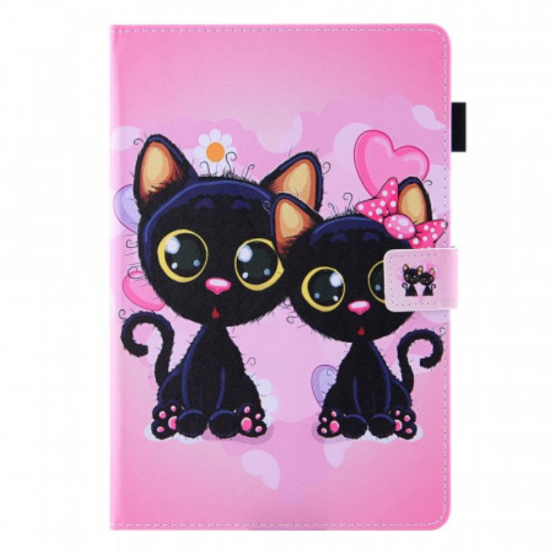 Flip Case voor iPad Mini 6 (2021) Paar Katten