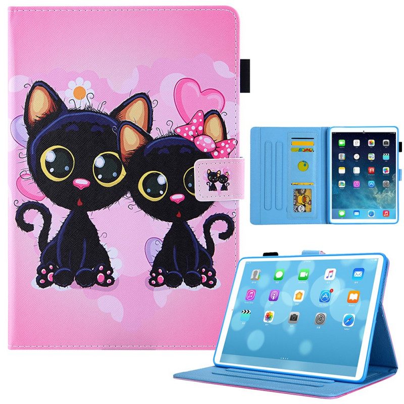 Flip Case voor iPad Mini 6 (2021) Paar Katten