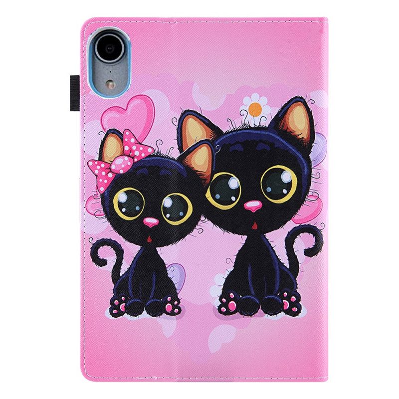 Flip Case voor iPad Mini 6 (2021) Paar Katten