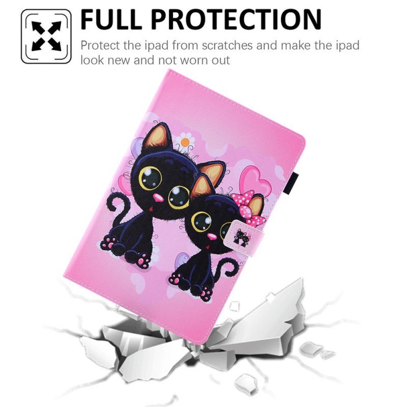 Flip Case voor iPad Mini 6 (2021) Paar Katten