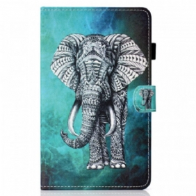 Flip Case voor iPad Mini 6 (2021) Stammen Olifant