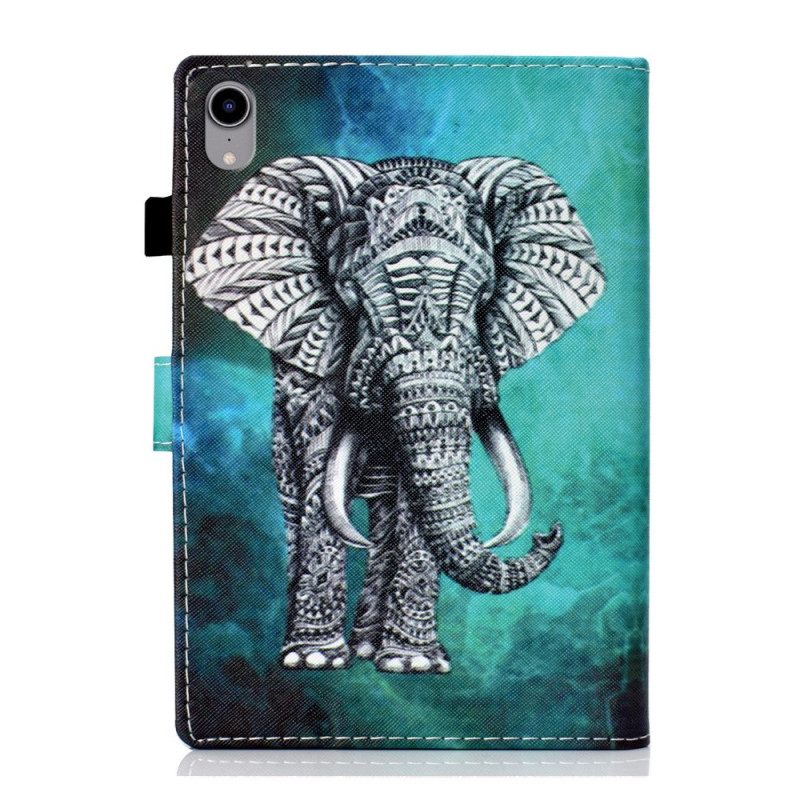 Flip Case voor iPad Mini 6 (2021) Stammen Olifant