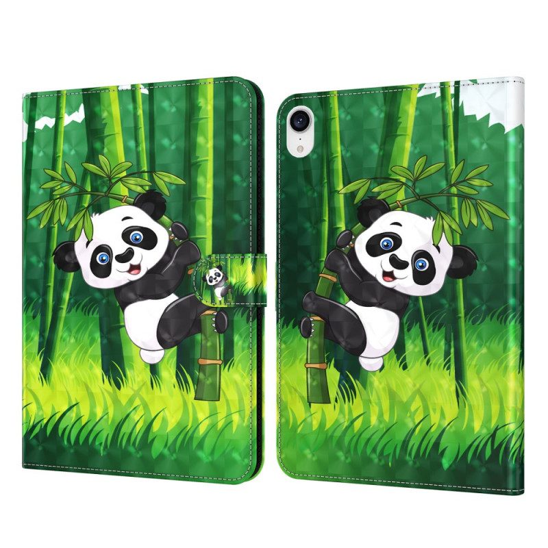 Folio-hoesje voor iPad Mini 6 (2021) Lichte Vlek Panda