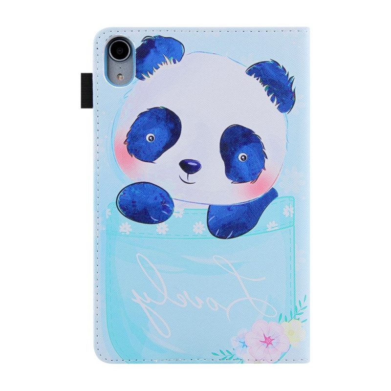 Folio-hoesje voor iPad Mini 6 (2021) Schattige Panda