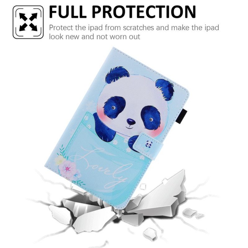 Folio-hoesje voor iPad Mini 6 (2021) Schattige Panda