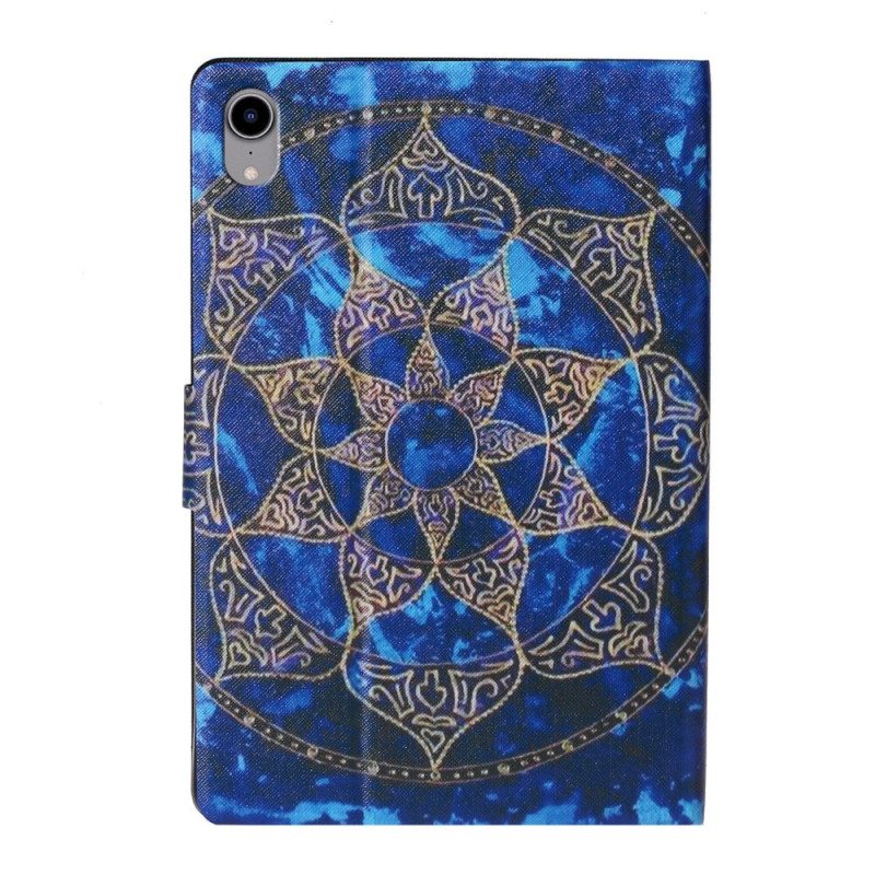 Folio-hoesje voor iPad Mini 6 (2021) Voorouderlijk Mandala-patroon