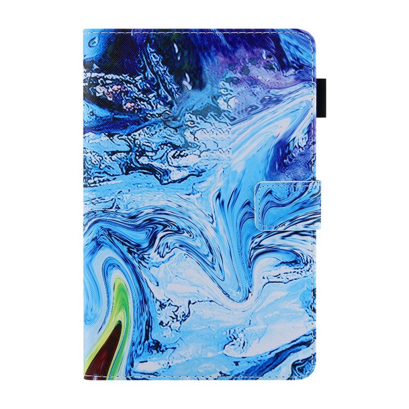 Leren Hoesje voor iPad Mini 6 (2021) Abstracte Stijl