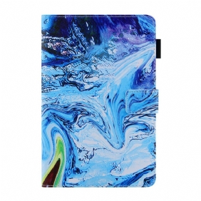 Leren Hoesje voor iPad Mini 6 (2021) Abstracte Stijl