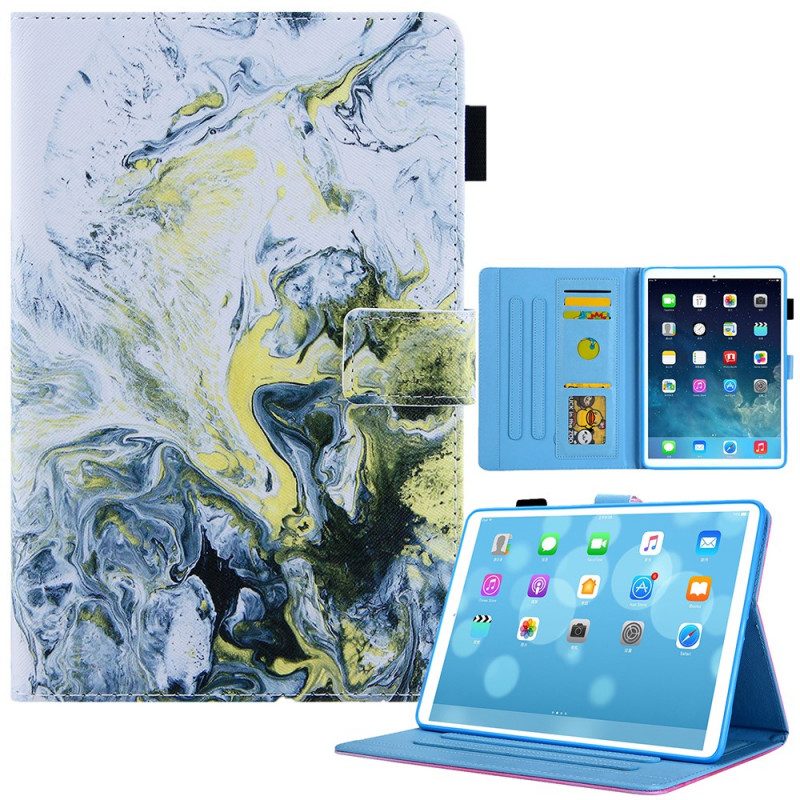 Leren Hoesje voor iPad Mini 6 (2021) Abstracte Stijl