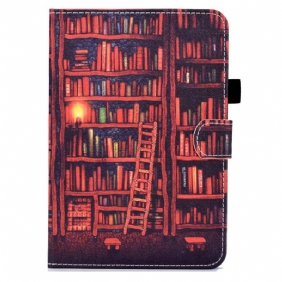 Leren Hoesje voor iPad Mini 6 (2021) Bibliotheek