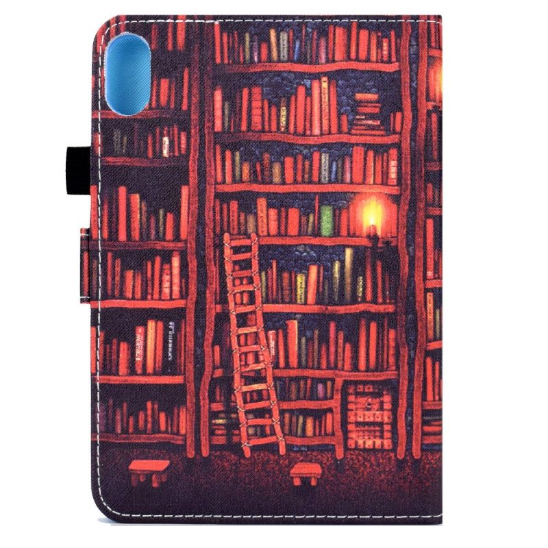 Leren Hoesje voor iPad Mini 6 (2021) Bibliotheek