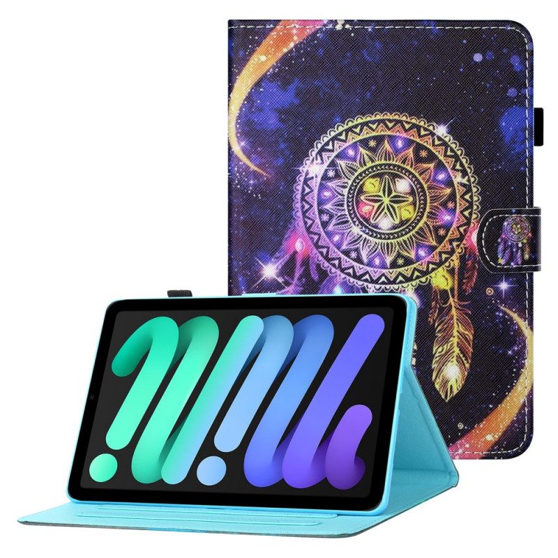 Leren Hoesje voor iPad Mini 6 (2021) Dromenvanger Kunst