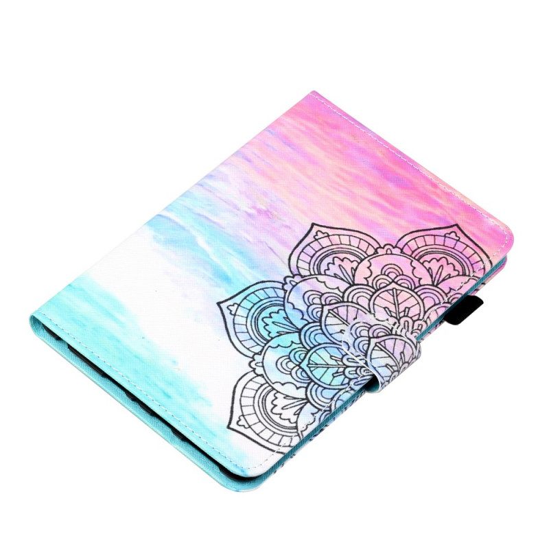 Leren Hoesje voor iPad Mini 6 (2021) Grafische Mandala