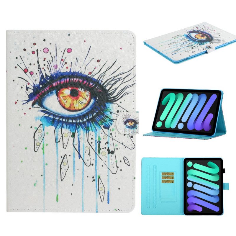 Leren Hoesje voor iPad Mini 6 (2021) Kunst