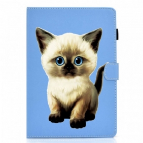 Leren Hoesje voor iPad Mini 6 (2021) Leuk Katje