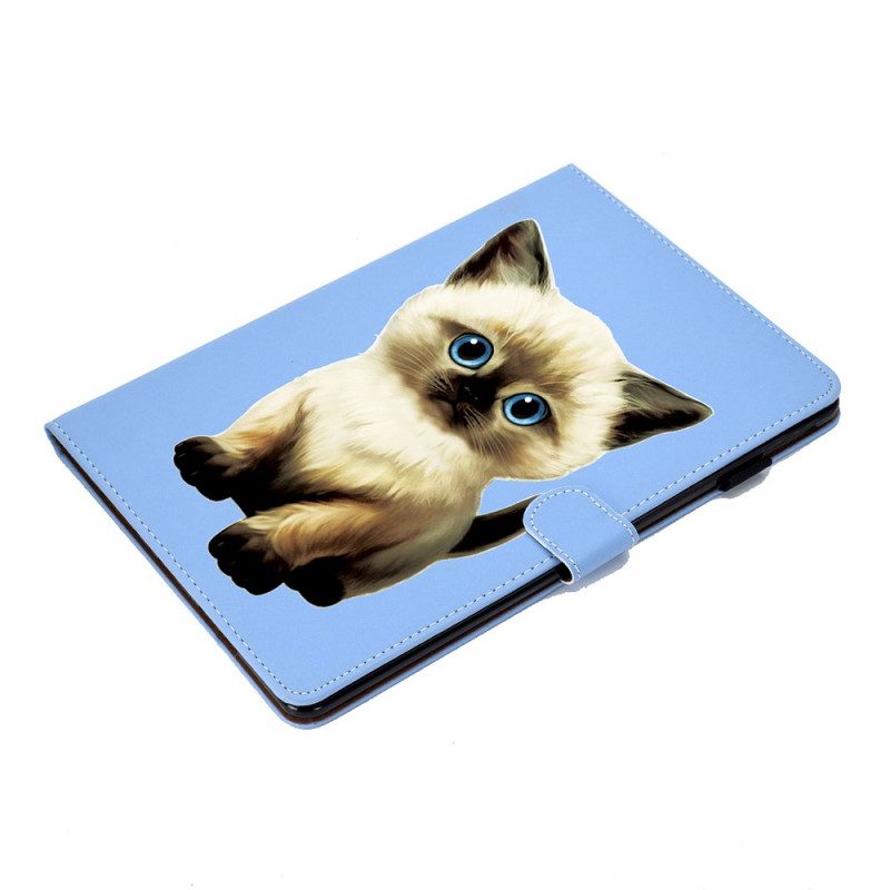 Leren Hoesje voor iPad Mini 6 (2021) Leuk Katje