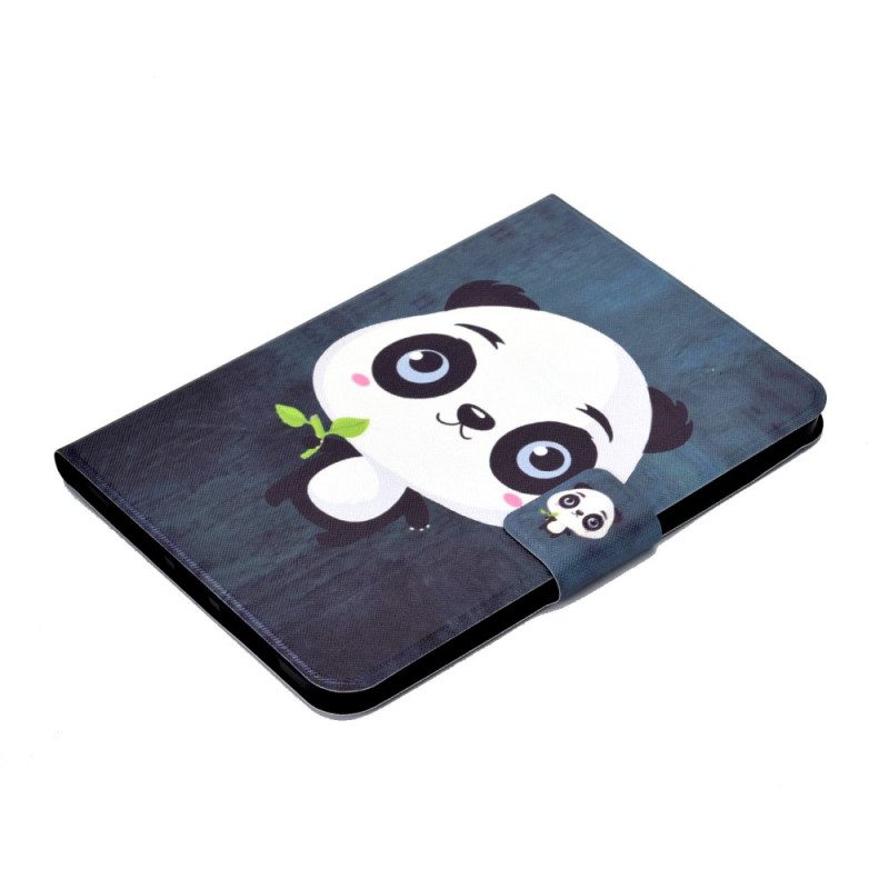 Leren Hoesje voor iPad Mini 6 (2021) Schattige Panda