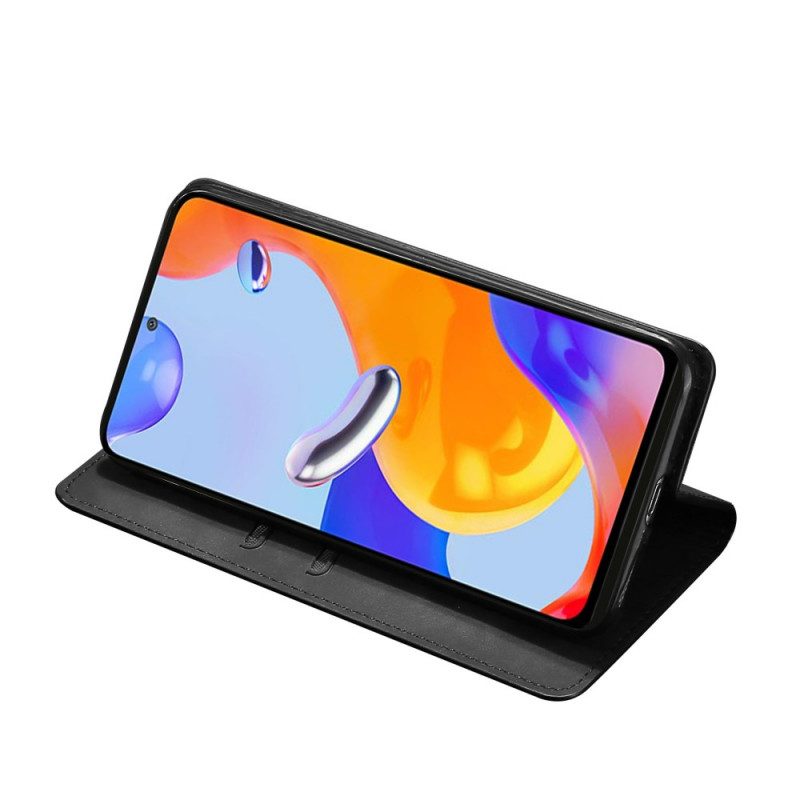 Bescherming Hoesje voor Xiaomi Redmi Note 11 Pro / 11 Pro 5G Folio-hoesje Skin-touch-ontwerp