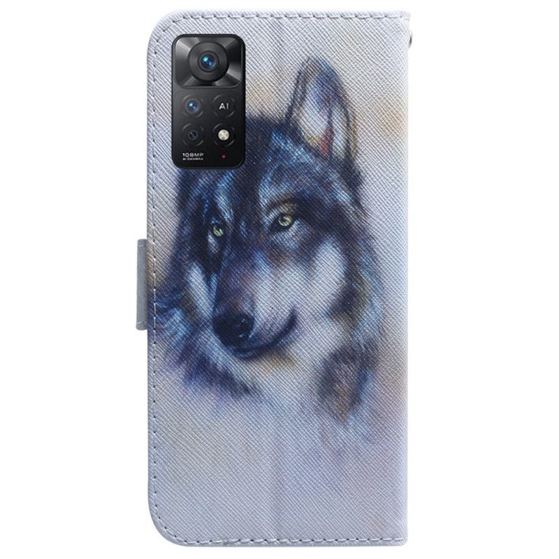 Folio-hoesje voor Xiaomi Redmi Note 11 Pro / 11 Pro 5G Honden Uiterlijk