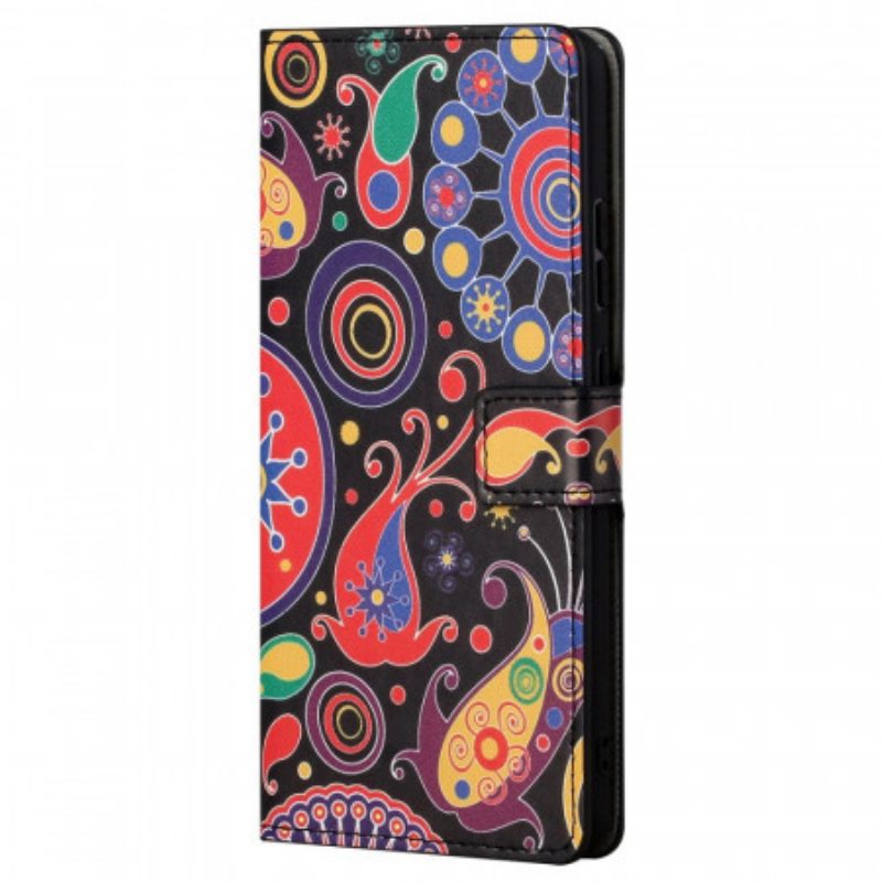 Folio-hoesje voor Xiaomi Redmi Note 11 Pro / 11 Pro 5G Melkweg Tekeningen