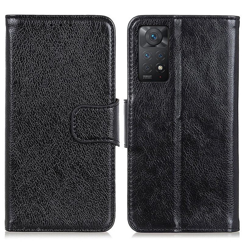 Folio-hoesje voor Xiaomi Redmi Note 11 Pro / 11 Pro 5G Splitnappaleer