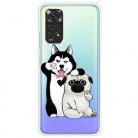 Hoesje voor Xiaomi Redmi Note 11 Pro / 11 Pro 5G Grappige Honden